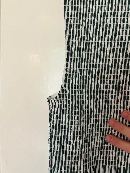 Hill House Cosima Mini Nap Dress Green XL LIKE NEW - Picture 7 of 9